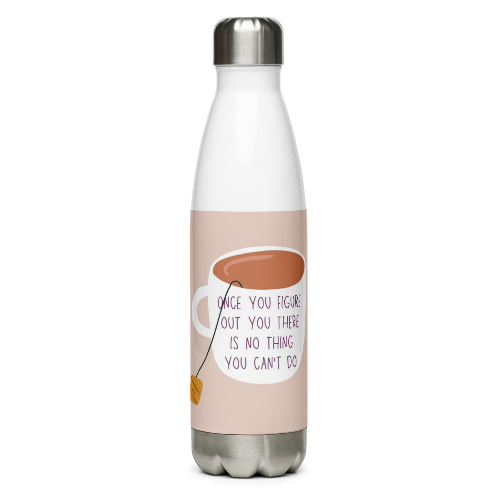 Figure Out U Stainless Steel Water Bottle