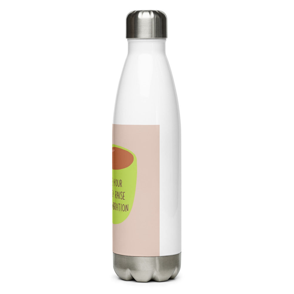 Raise U'R Energy Stainless Steel Water Bottle