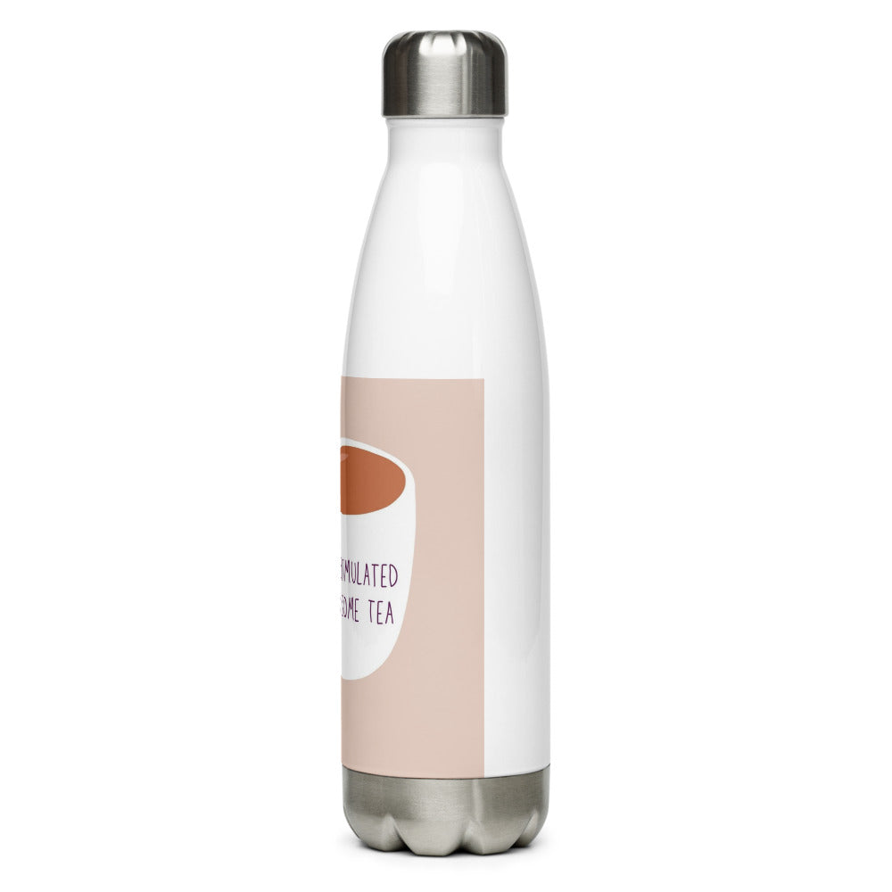 Over-Stimulated Stainless Steel Water Bottle